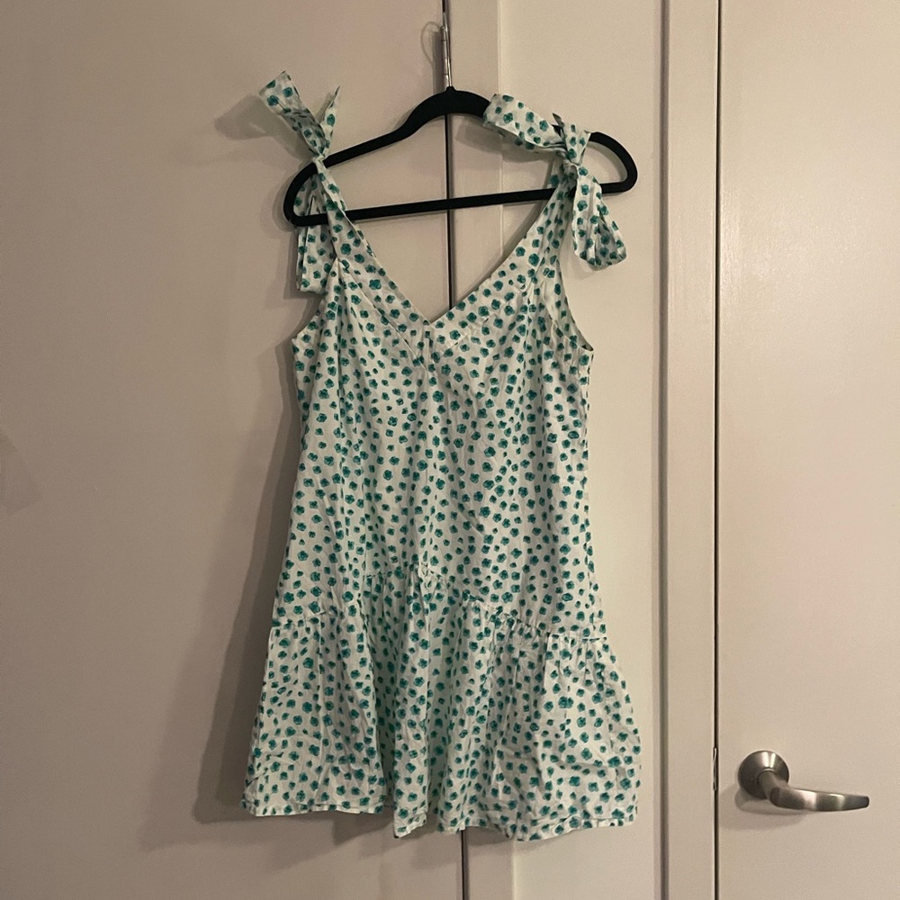 Rebecca Taylor EMERALD DRESS - Picture 3 of 3